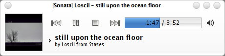 Sonata - Client MPD pour Gnome